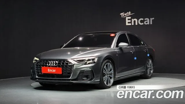 Audi A8, 2023 — фото автомобиля из Кореи