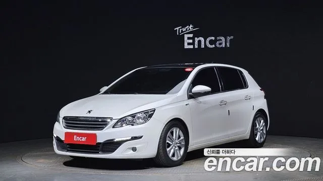Peugeot 308, 2014 — фото автомобиля из Кореи