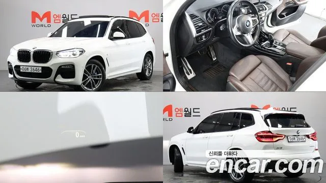 BMW X3, 2019 — фото автомобиля из Кореи