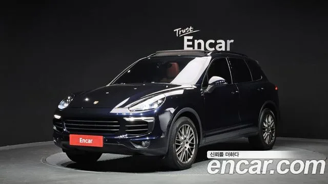Porsche Cayenne, 2015 — фото автомобиля из Кореи