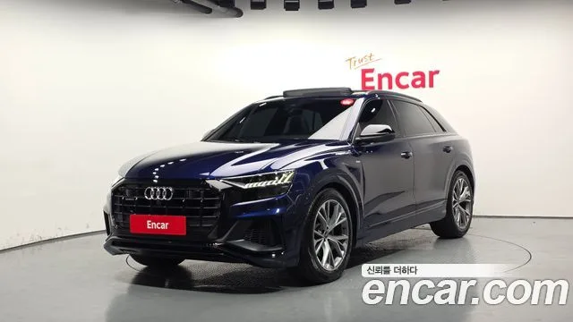 Audi Q8, 2022 — фото автомобиля из Кореи