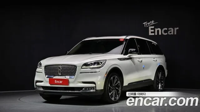 Lincoln Aviator, 2023 — фото автомобиля из Кореи