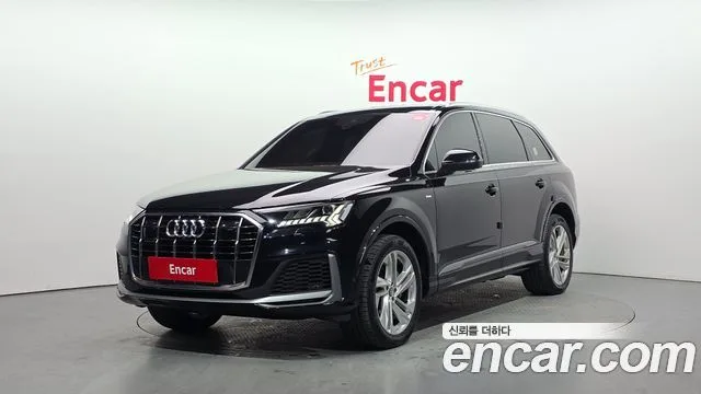 Audi Q7, 2021 — фото автомобиля из Кореи