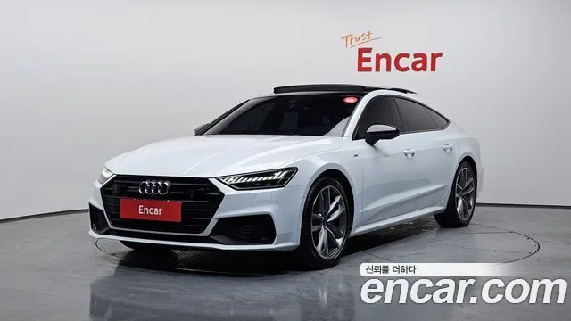 Audi A7, 2022 — фото автомобиля из Кореи