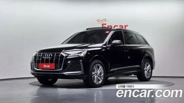 Audi Q7, 2021 — фото автомобиля из Кореи