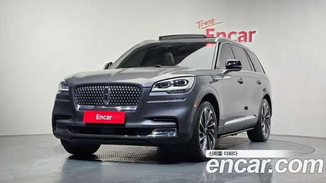 Lincoln Aviator, 2023 — фото автомобиля из Кореи