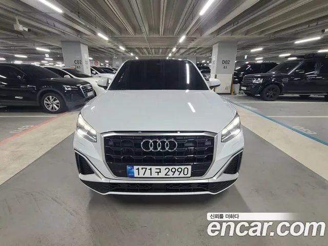 Audi Q2, 2023 — фото автомобиля из Кореи