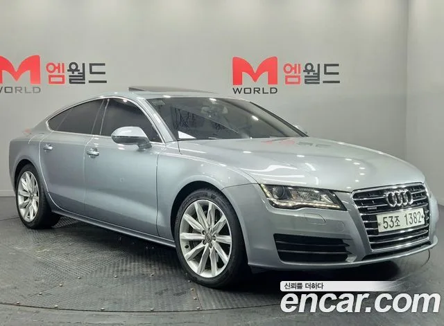 Audi A7, 2014 — фото автомобиля из Кореи