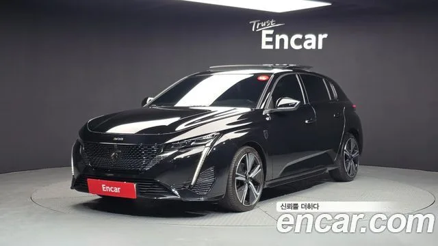 Peugeot 308, 2022 — фото автомобиля из Кореи