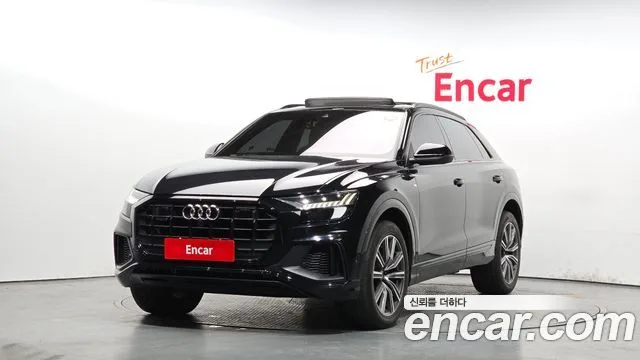 Audi Q8, 2021 — фото автомобиля из Кореи