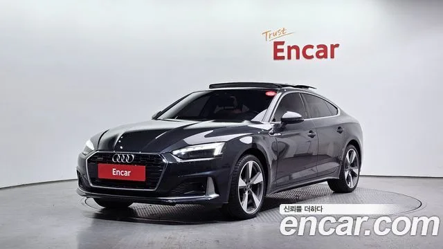 Audi A5, 2021 — фото автомобиля из Кореи