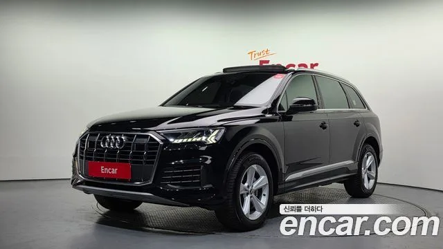 Audi Q7, 2022 — фото автомобиля из Кореи