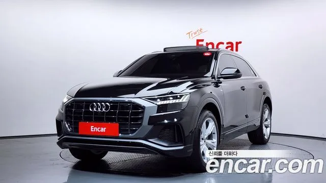 Audi Q8, 2023 — фото автомобиля из Кореи