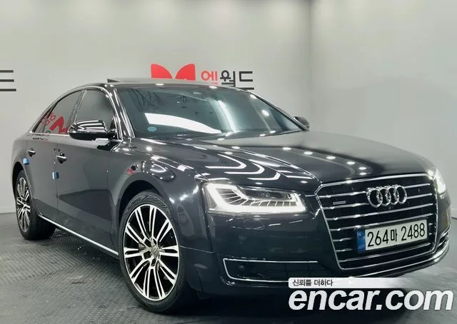 Audi A8, 2014 — фото автомобиля из Кореи