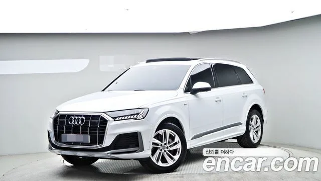 Audi Q7, 2021 — фото автомобиля из Кореи