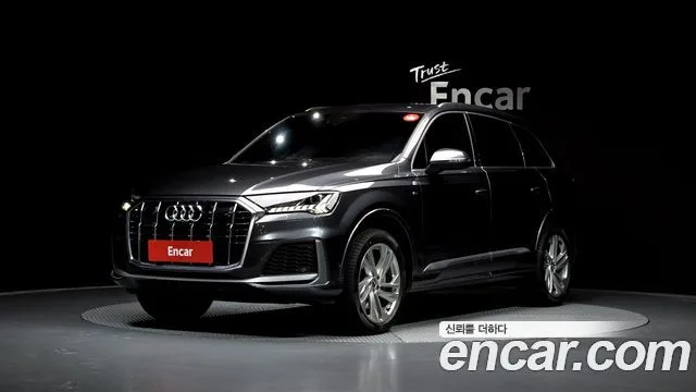 Audi Q7, 2021 — фото автомобиля из Кореи