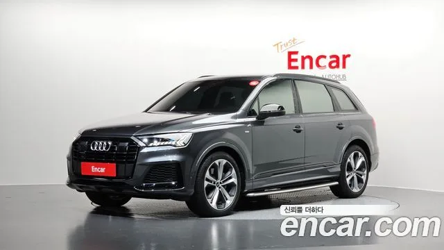 Audi Q7, 2022 — фото автомобиля из Кореи