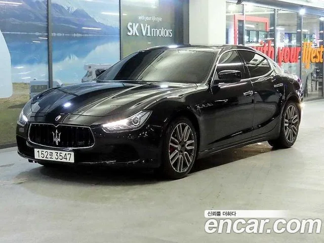 Maserati Ghibli, 2016 — фото автомобиля из Кореи
