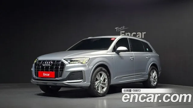 Audi Q7, 2021 — фото автомобиля из Кореи