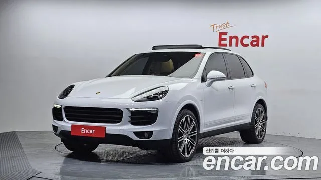 Porsche Cayenne, 2017 — фото автомобиля из Кореи