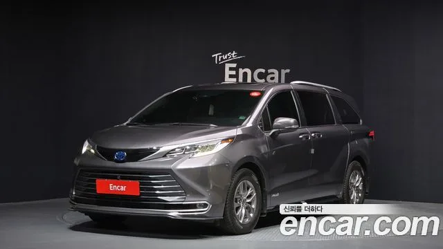 Toyota Sienna, 2021 — фото автомобиля из Кореи