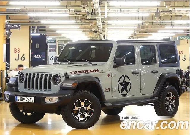 Jeep Wrangler, 2023 — фото автомобиля из Кореи