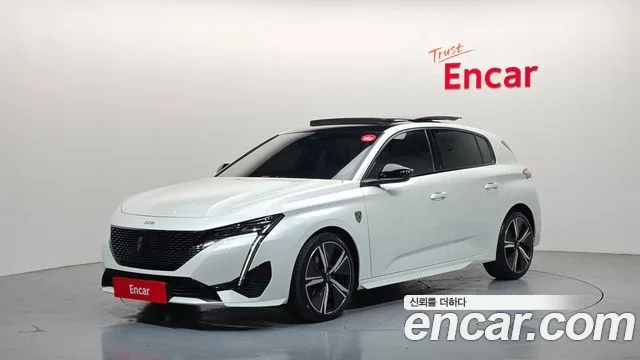 Peugeot 308, 2022 — фото автомобиля из Кореи