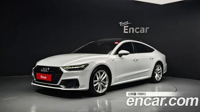 Audi A7, 2022 — фото автомобиля из Кореи
