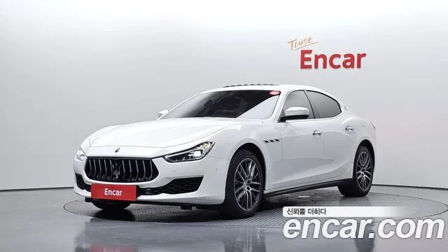 Maserati Ghibli, 2018 — фото автомобиля из Кореи