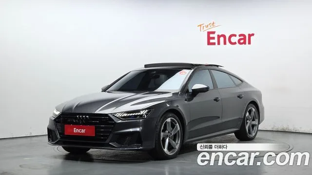 Audi A7, 2022 — фото автомобиля из Кореи