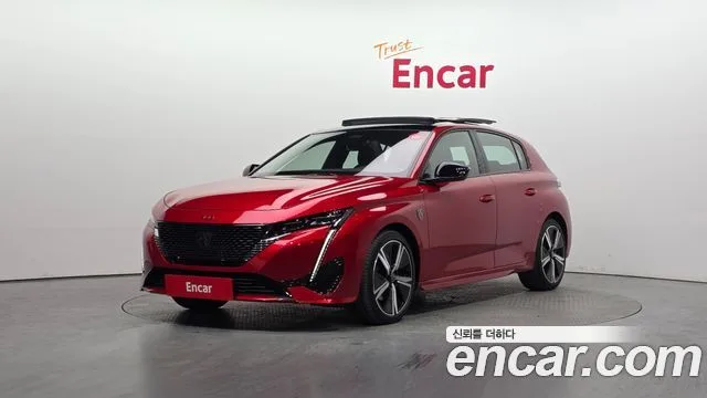 Peugeot 308, 2025 — фото автомобиля из Кореи