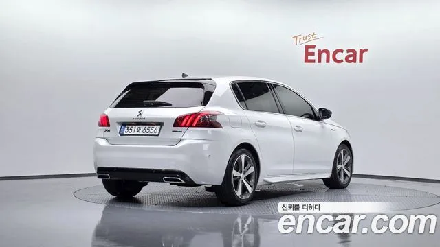 Peugeot 308, 2019 — фото автомобиля из Кореи