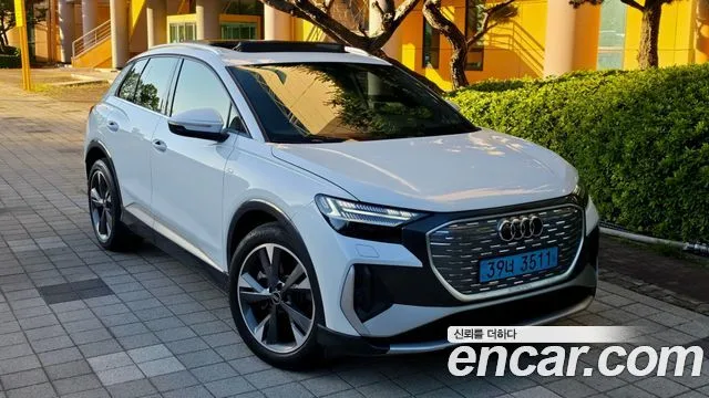 Audi Q4 e-tron, 2022 — фото автомобиля из Кореи