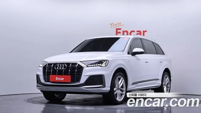 Audi Q7, 2023 — фото автомобиля из Кореи