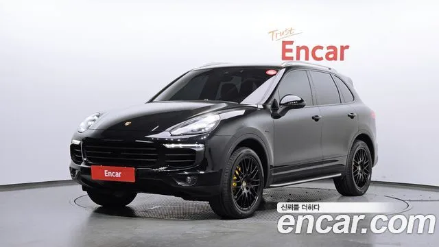 Porsche Cayenne, 2015 — фото автомобиля из Кореи
