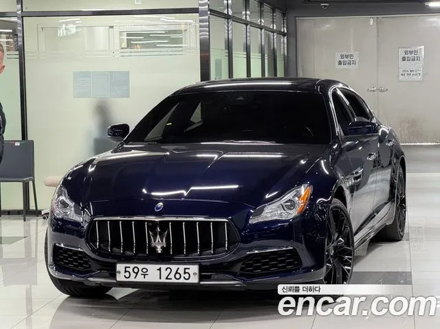Maserati Quattroporte, 2017 — фото автомобиля из Кореи