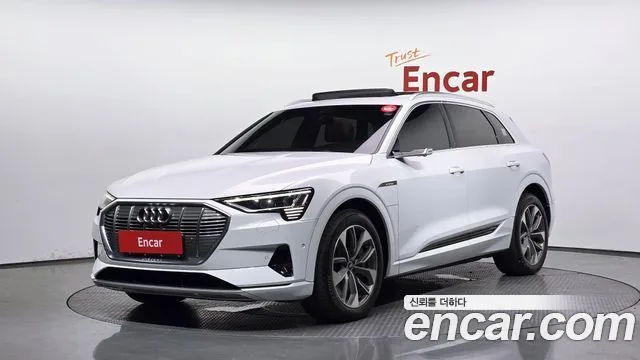 Audi e-tron, 2021 — фото автомобиля из Кореи