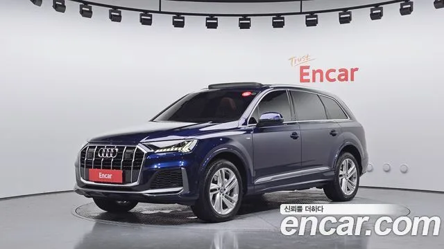 Audi Q7, 2021 — фото автомобиля из Кореи