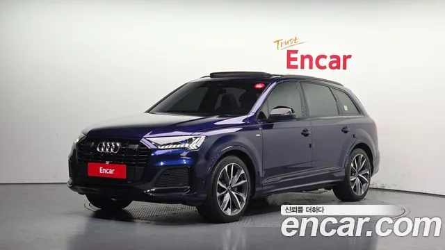 Audi Q7, 2023 — фото автомобиля из Кореи