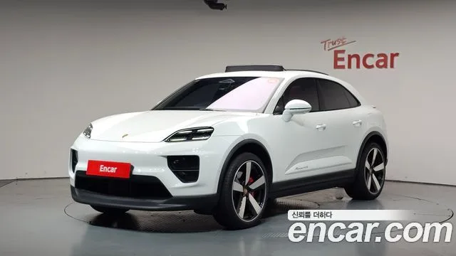 Porsche Macan, 2025 — фото автомобиля из Кореи