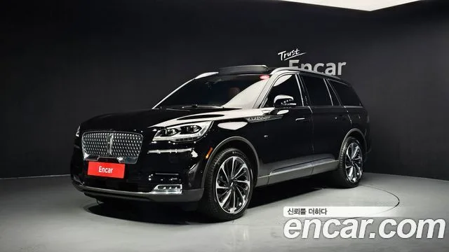 Lincoln Aviator, 2023 — фото автомобиля из Кореи
