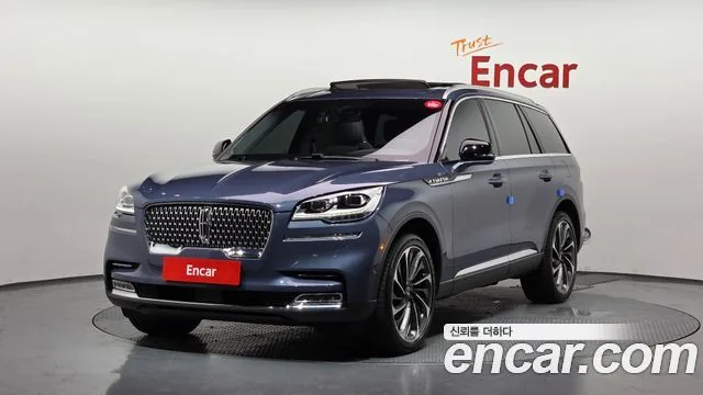Lincoln Aviator, 2021 — фото автомобиля из Кореи