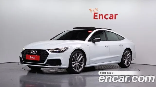 Audi A7, 2022 — фото автомобиля из Кореи