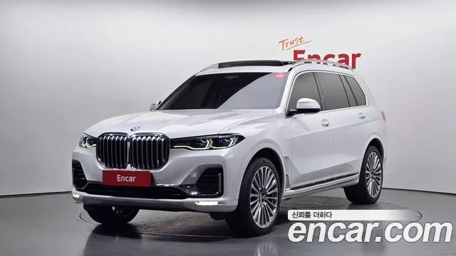 BMW X7, 2022 — фото автомобиля из Кореи