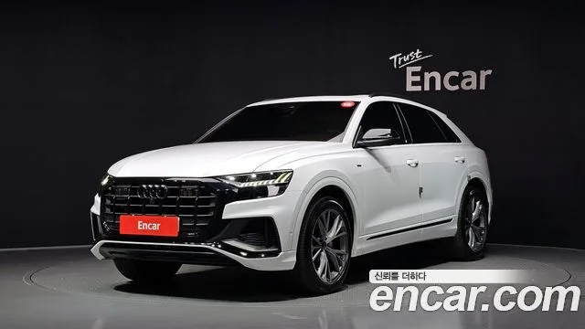 Audi Q8, 2022 — фото автомобиля из Кореи