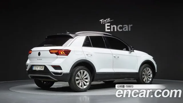 Volkswagen T-Roc, 2021 — фото автомобиля из Кореи