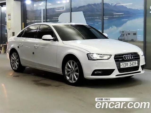 Audi A4, 2014 — фото автомобиля из Кореи