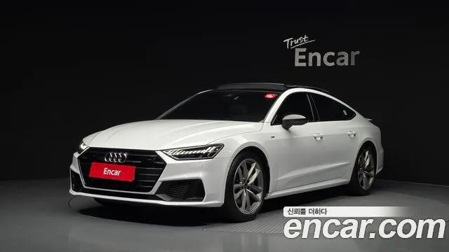 Audi A7, 2022 — фото автомобиля из Кореи