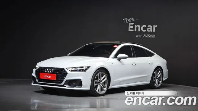 Audi A7, 2021 — фото автомобиля из Кореи