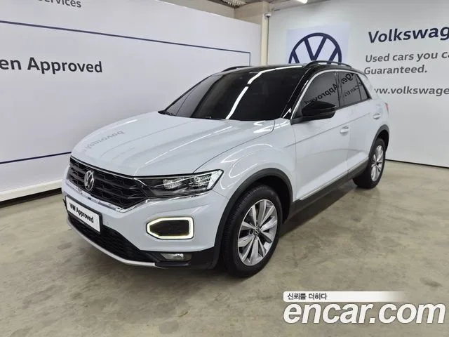 Volkswagen T-Roc, 2021 — фото автомобиля из Кореи